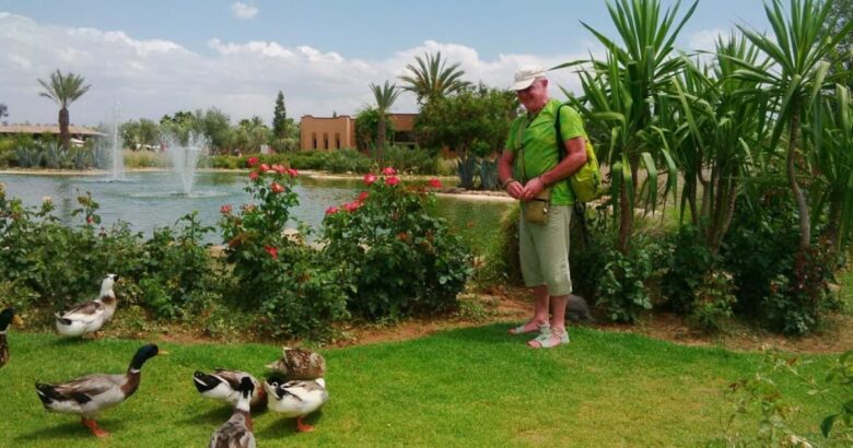 hôtel avec grands jardins Marrakech