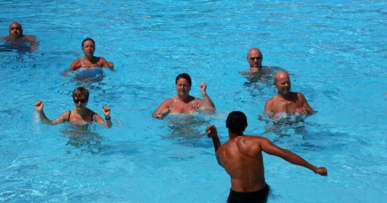 aquagym et fitness en hiver au Dar Atlas