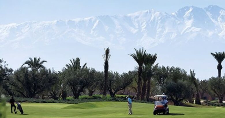 golf Marrakech en mars Palmeraie